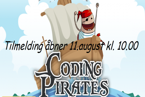 Coding Pirates Aarhus er nu åbent for tilmeldinger!