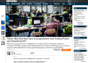 Computerworld og Coding Pirates