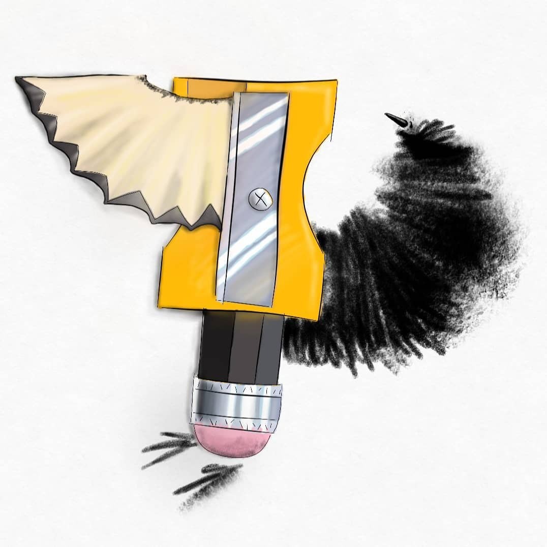 Jeg tegner og laver grafiske og visuelle ting som hobby