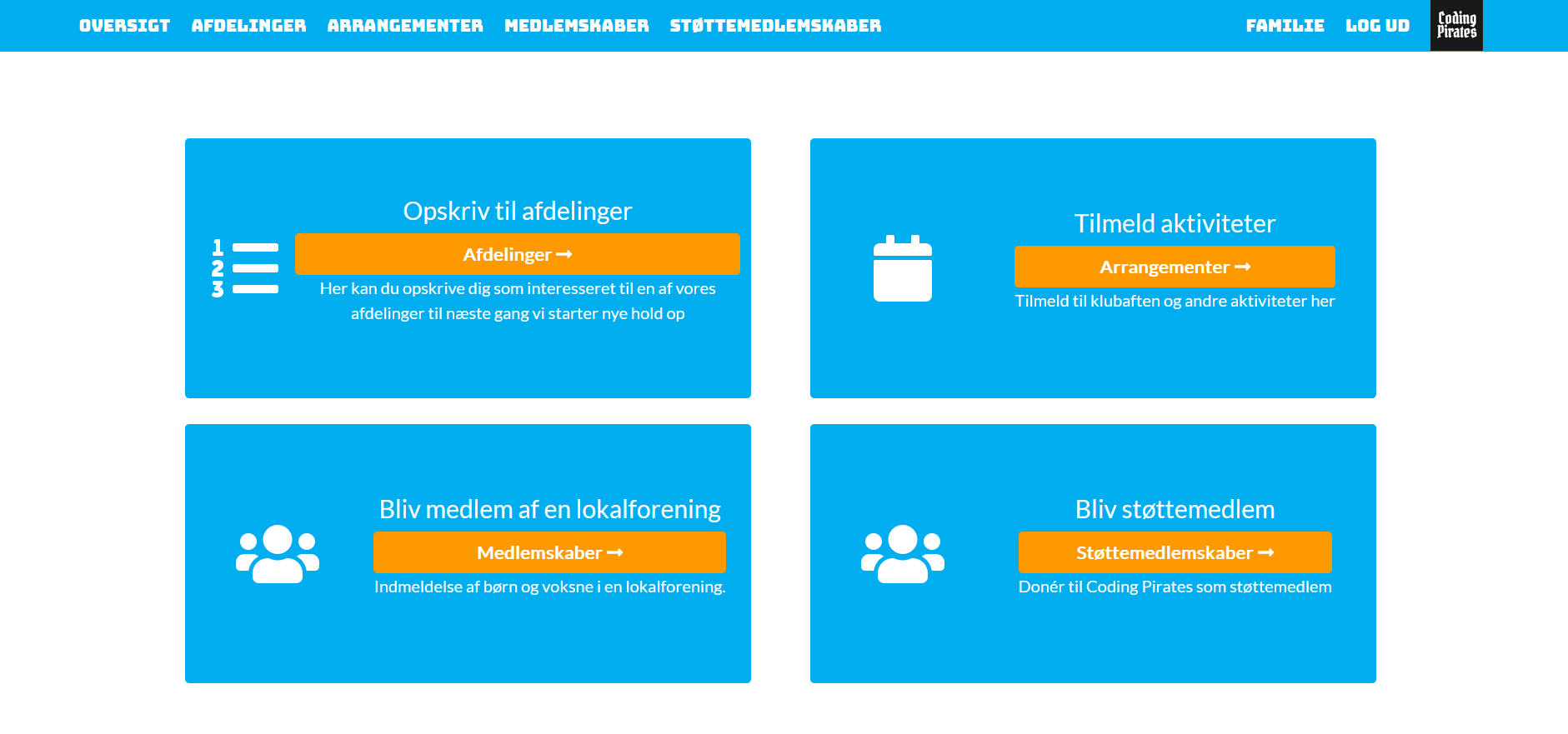 Medlemssystemet oversigt